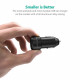 Автомобильная зарядка RAVPower Metal Dual USB Car Charger 24W 4.8A with iSmart 2.0 Charging Tech